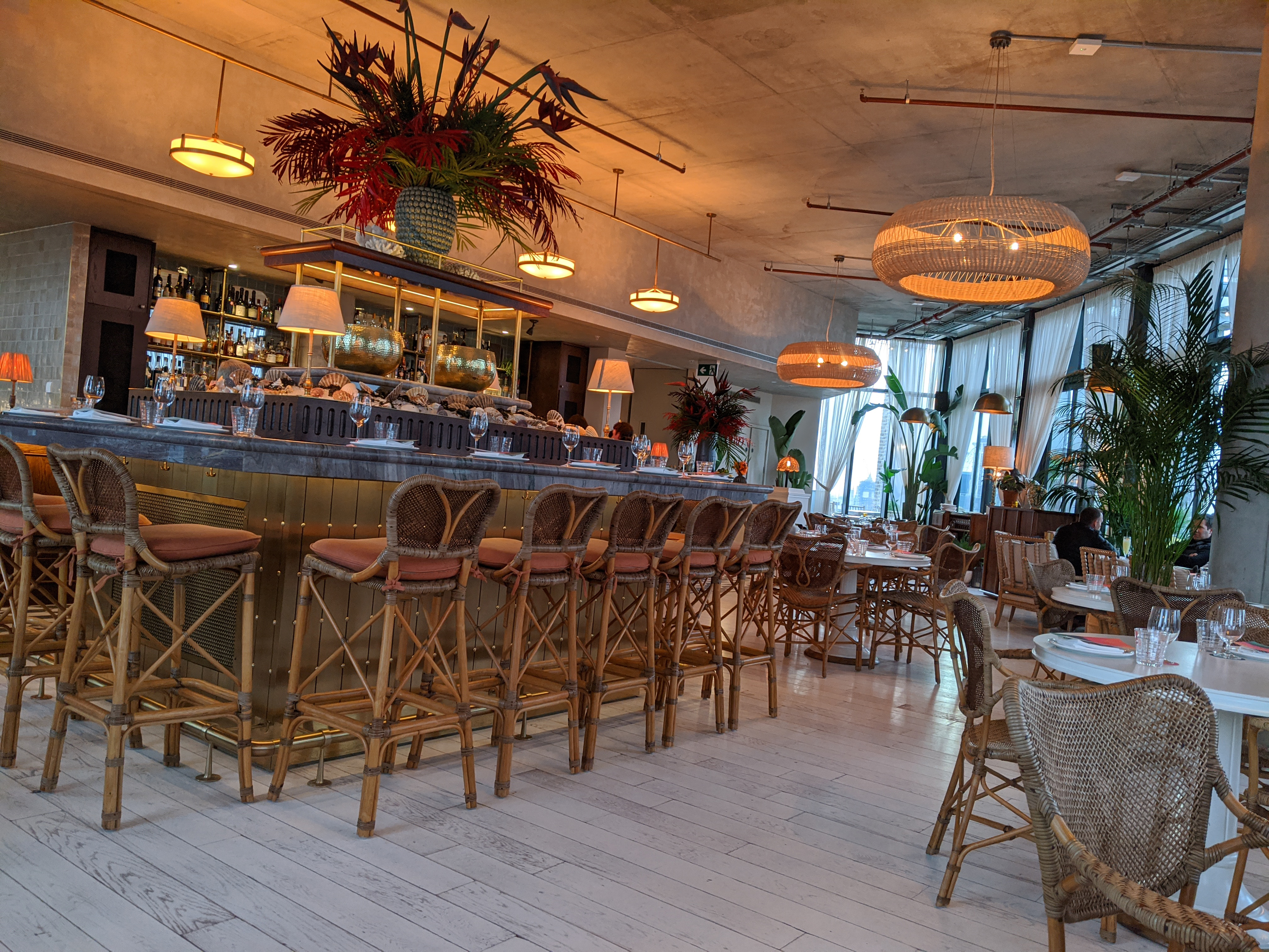 Seabird Restaurant Review, The Hoxton, Southwark, London